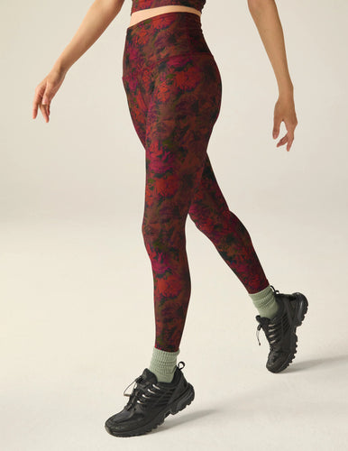 BEYOND YOGA Softmark High Waisted Midi Legging Midnight Floral