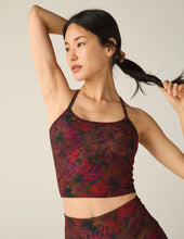 Load image into Gallery viewer, BEYOND YOGA Softmark Slim Racerback Cropped Tank Midnight Floral
