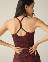 Load image into Gallery viewer, BEYOND YOGA Softmark Slim Racerback Cropped Tank Midnight Floral
