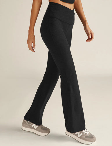 BEYOND YOGA Spacedye At Your Leisure Bootcut Pant Darkest Night