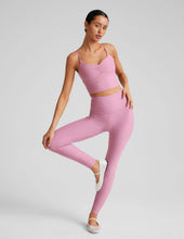 Load image into Gallery viewer, BEYOND YOGA Spacedye Raise The Barre Pink Haze Heather
