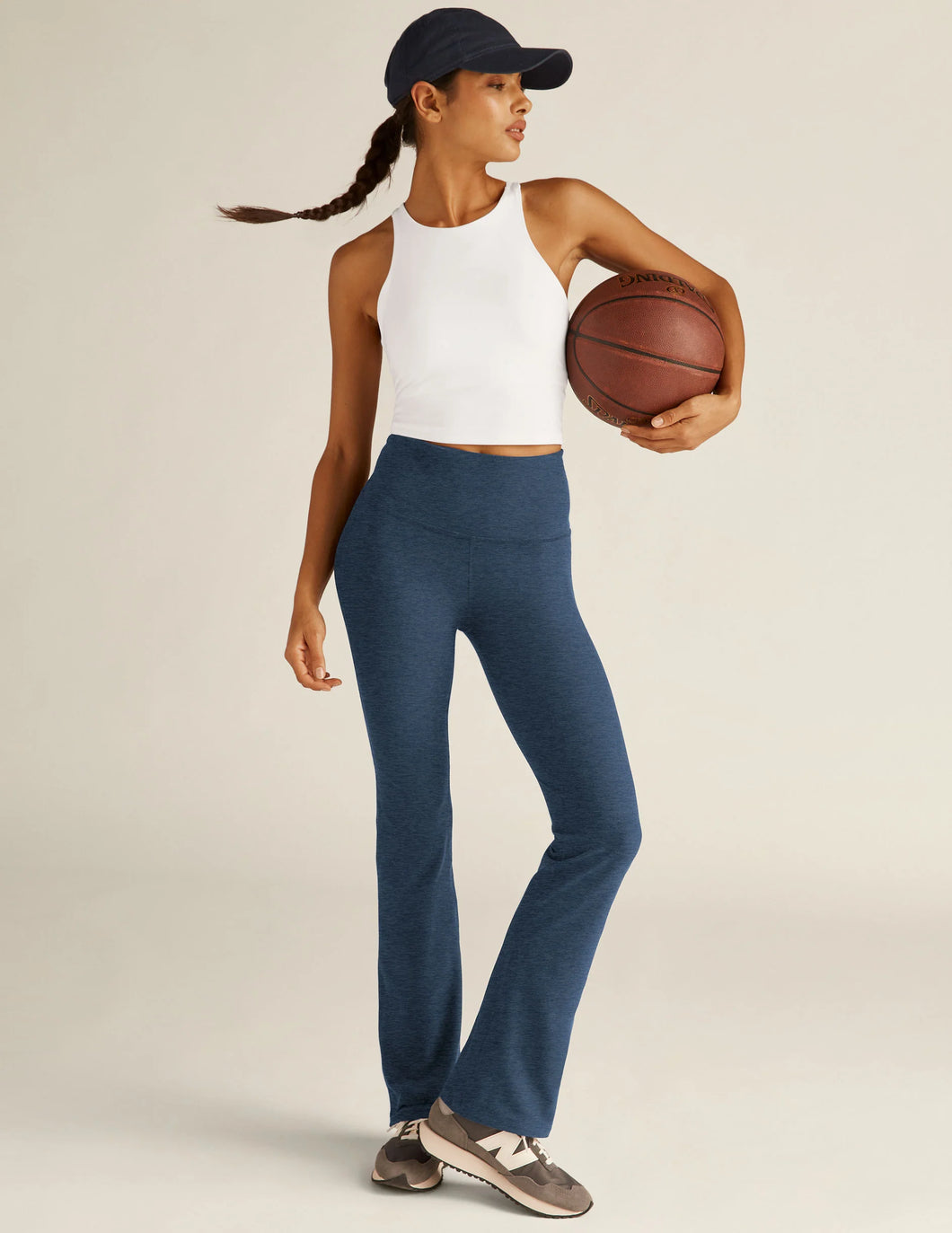BEYOND YOGA Spacedye High Waisted Practice Pant Nocturnal Navy
