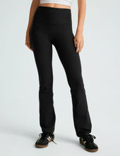 Load image into Gallery viewer, BEYOND YOGA Spacedye Practice High Waisted Bootcut Pant Darkest Night
