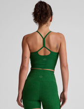 Load image into Gallery viewer, BEYOND YOGA Spacedye Slim Racerback Cropped Tank Summer Thyme Green Heather
