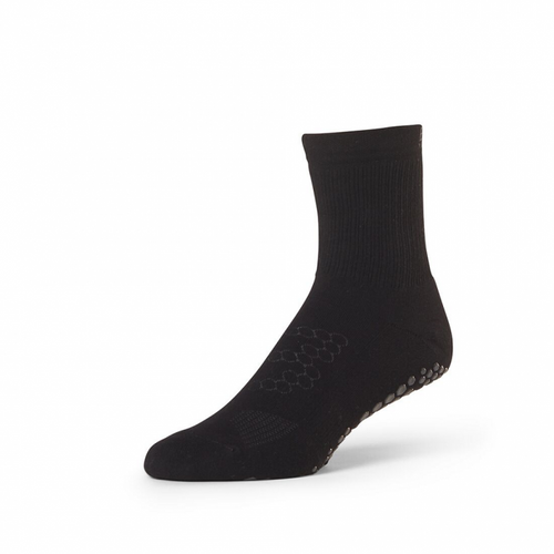 Base 33 Crew Grip Socks Black