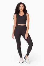 Load image into Gallery viewer, DAUB+DESIGN Campbell Ribbed Legging Black
