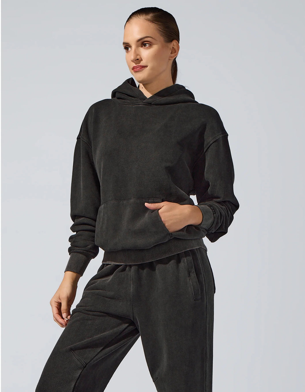 HEROINE SPORT Crawford Hoodie Carbon