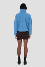 Load image into Gallery viewer, LOUVE DESIGN Zip-up polar blue
