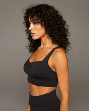 Load image into Gallery viewer, MICHI Fuse Longline Bra Black
