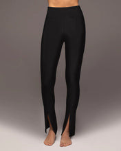 Load image into Gallery viewer, MICHI Horizon Ribbed Legging Black Front
