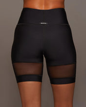 Load image into Gallery viewer, MICHI Kinetic Bike Short Black Back
