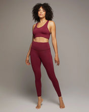 Load image into Gallery viewer, MICHI Instinct Legging and Bra Burgundy
