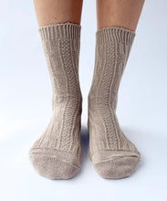 Load image into Gallery viewer, OKAYOK Cotton Jenny Socks Taupe
