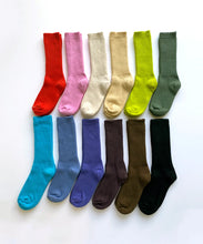 Load image into Gallery viewer, OKAYOK Dyed Cotton Socks
