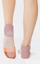 Load image into Gallery viewer, POINTE STUDIO Layered Striped Full Foot Coral
