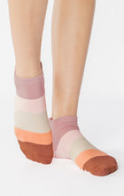 Load image into Gallery viewer, POINTE STUDIO Layered Striped Full Foot Coral
