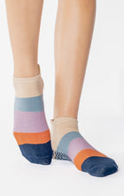 Load image into Gallery viewer, POINTE STUDIO Layered Striped Full Foot Mulberry
