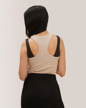 Load image into Gallery viewer, ROSE BOREAL Long Mile-End Tank Top Hazel Wood
