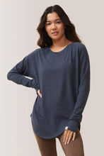 Load image into Gallery viewer, ROSE BUDDHA Cozy Long Sleeve Midnight
