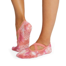 Load image into Gallery viewer, TAVI Chloe Grip Socks Love Tie Dye
