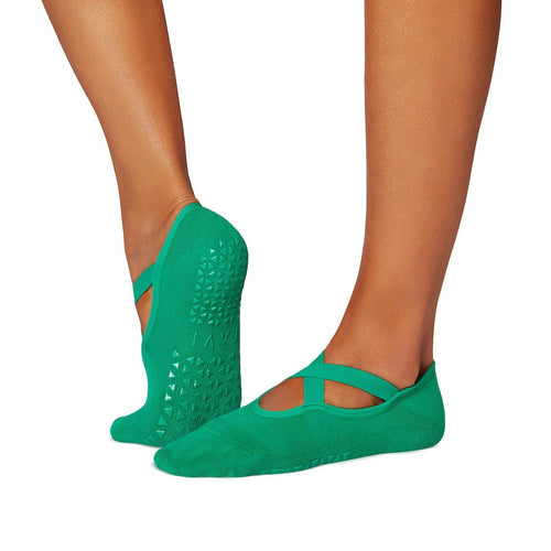 TAVI Grip Socks Chloe Spring Green