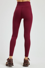 Load image into Gallery viewer, YEAR OF OURS Ribbed Veronica Legging Dark Cherry
