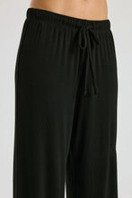 Load image into Gallery viewer, YEAR OF OURS Weekender Drawstring Pant Black
