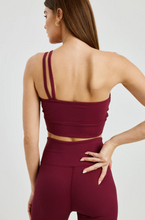 Load image into Gallery viewer, YEAR OF OURS Ribbed 54 Bra Dark Cherry
