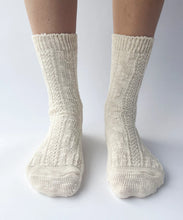 Load image into Gallery viewer, OKAYOK Cotton Jenny Socks Natural
