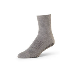 Load image into Gallery viewer, Base 33 Grey Crew Grip Socks 
