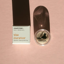 Load image into Gallery viewer, The Curator Natural Deodorant Baking Soda Free
