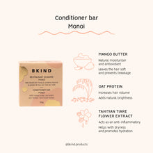 Load image into Gallery viewer, Conditioner Bar - Monoi for Dry or thin hair
