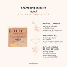 Load image into Gallery viewer, Shampoo Bar - Monoi for Dry or thin hair
