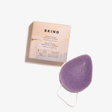 Load image into Gallery viewer, BKIND Konjac Facial Sponge - Lavender
