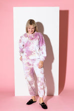 Load image into Gallery viewer, Masha Apparel Rose Quartz Tie-Dye Organic Cotton Sweatpants
