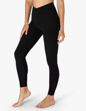 Load image into Gallery viewer, Beyond Yoga Black Spacedye At Your Leisure High Waisted Midi Leggings
