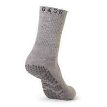Load image into Gallery viewer, Base 33 Grey Crew Grip Socks
